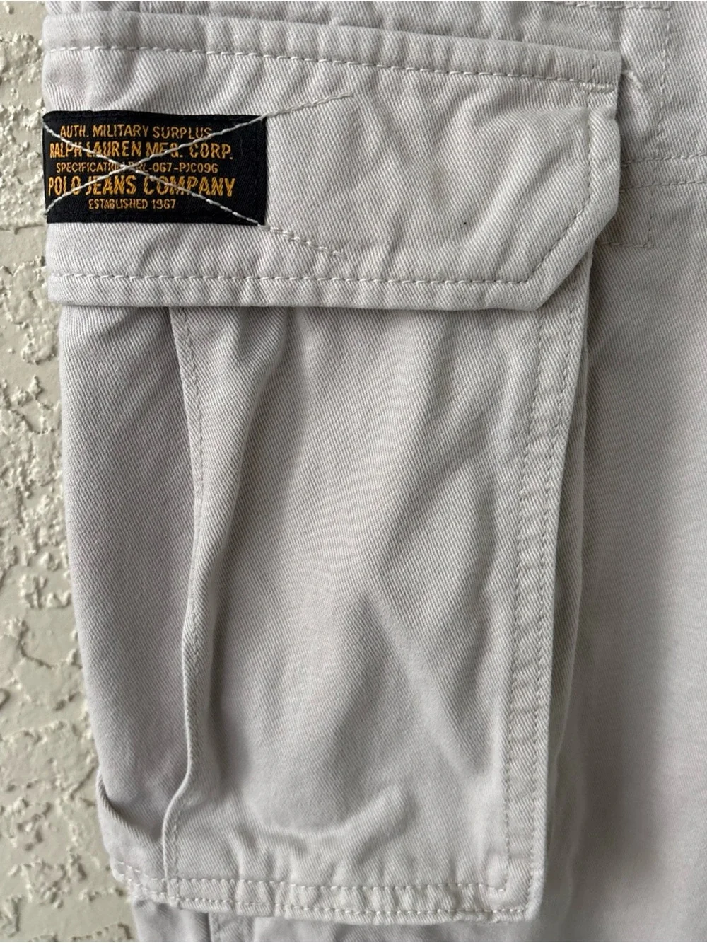 VIntage Polo Jeans Co Ralph Lauren Cargo Pants 34x30 Men’s Military Utility